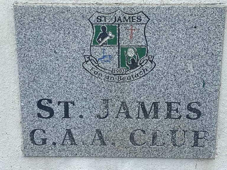 GMC sponsor St James GAA