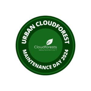 Urban Cloudforest maintenance day badge