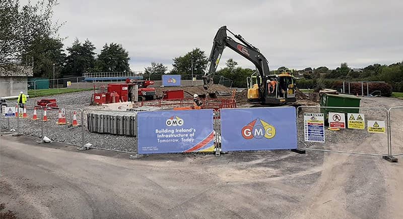GMC picture of Roscommon Main Drainage Project July 2023