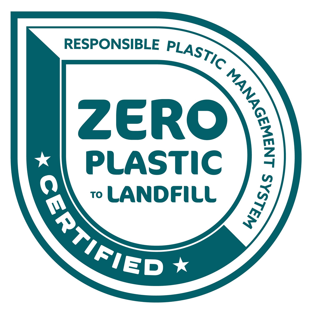 GMC achieves zero plastic into landfill - certification - news article image of certification badge